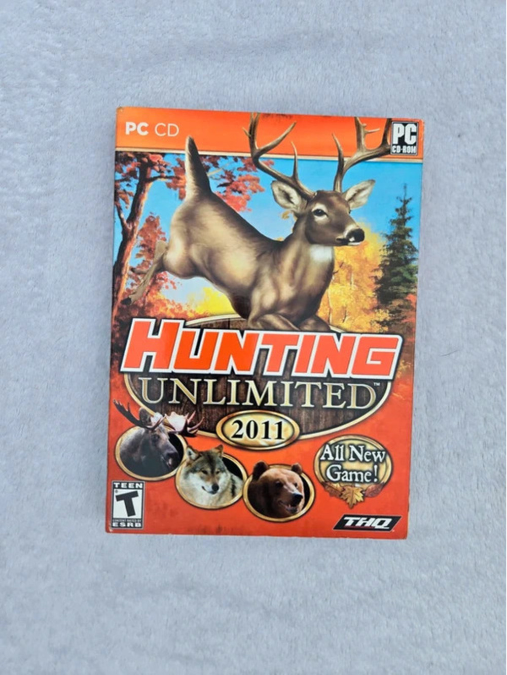 Hunting Unlimited 2011 PC CD-Rom Game – Disc & Case